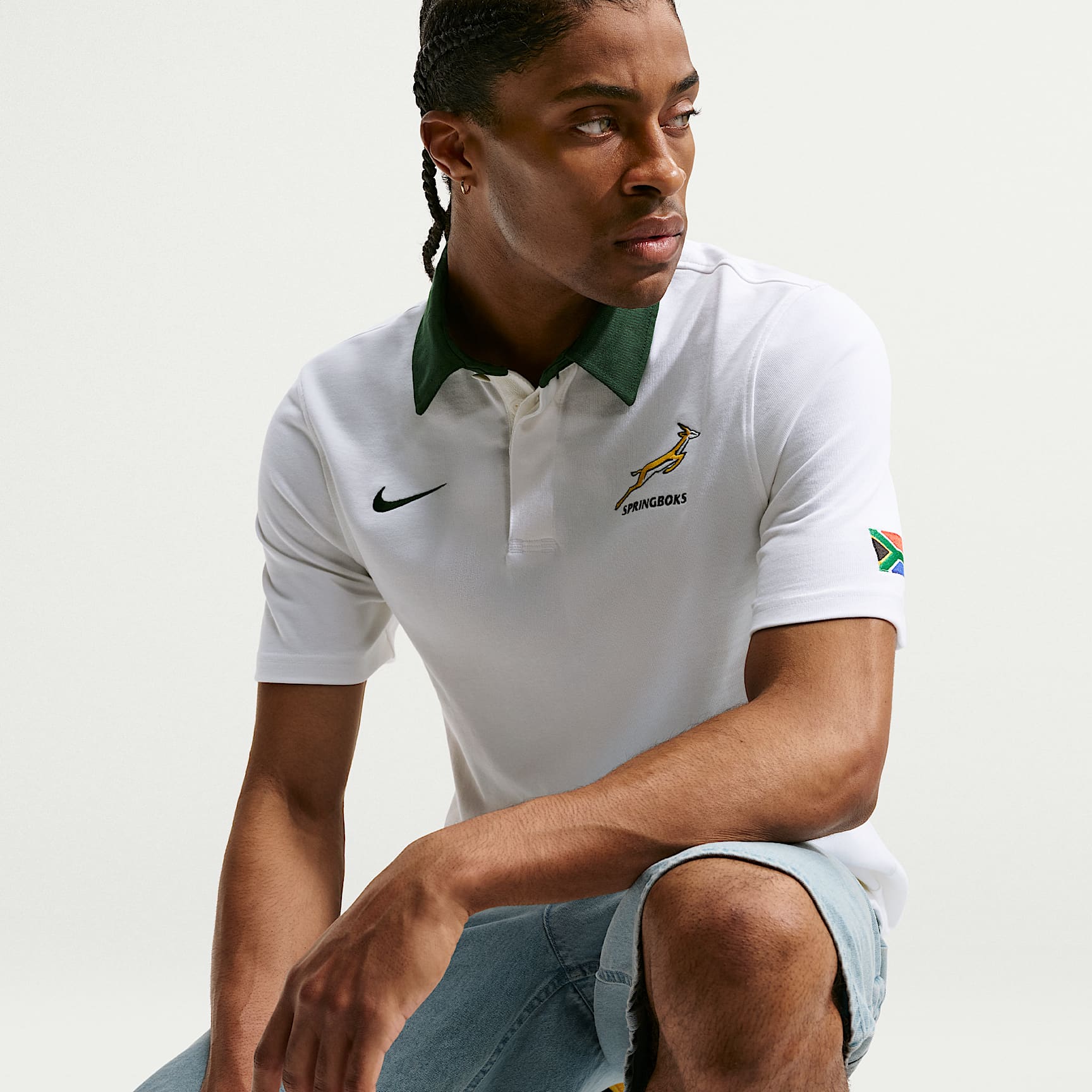 Springboks Away Men's Nike Rugby Shirt. Nike LU